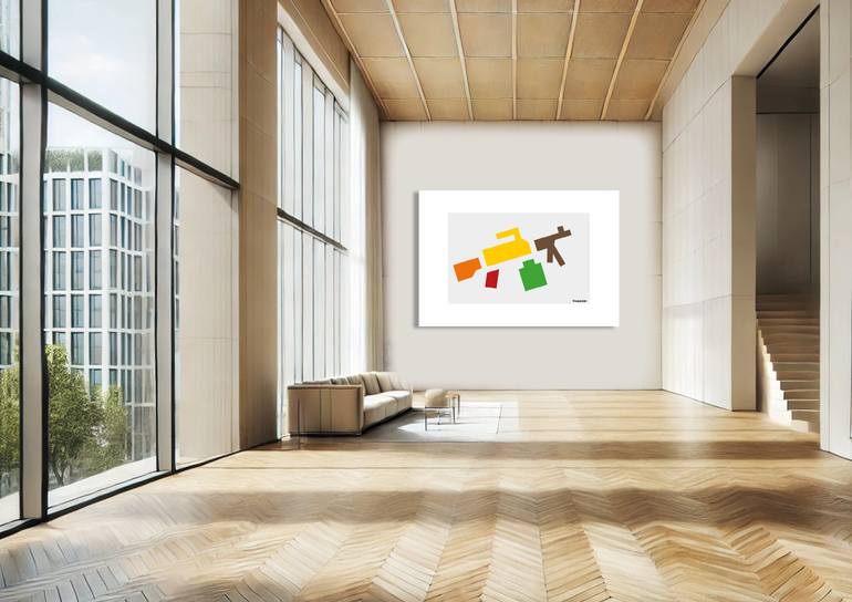 Original Conceptual Abstract Digital by Silas Hollenbeq