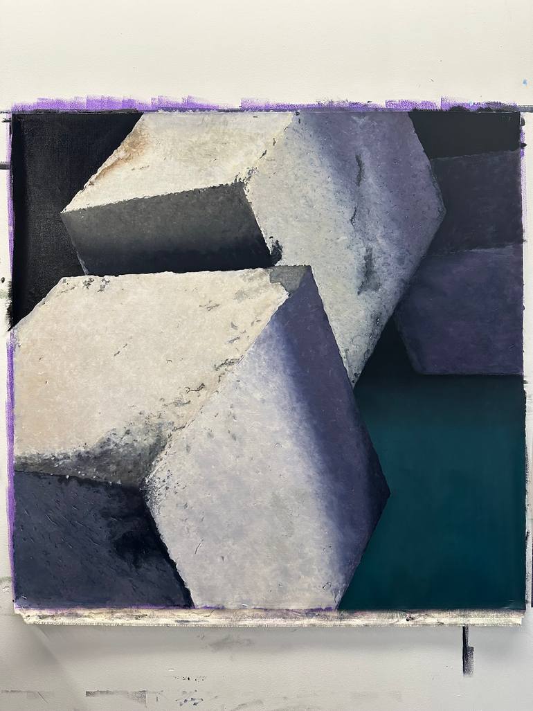 Original Contemporary Abstract Painting by Olivier Secretan