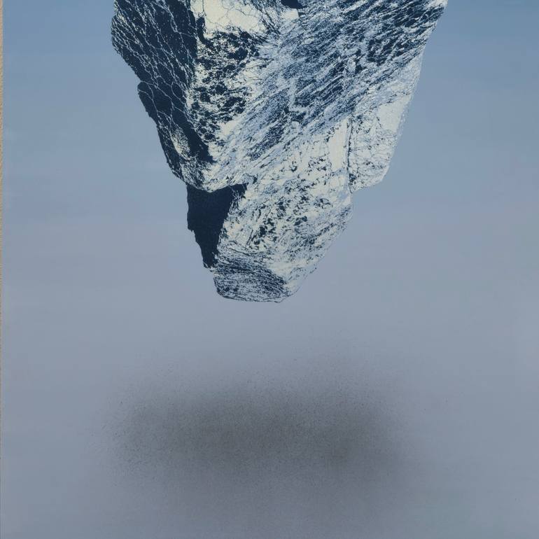 Original Conceptual Abstract Painting by Olivier Secretan