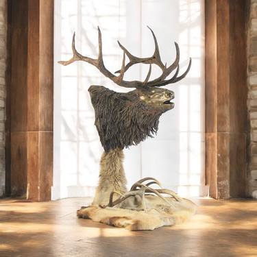 Original Installation Art Animal Sculpture by Jesse Purdom