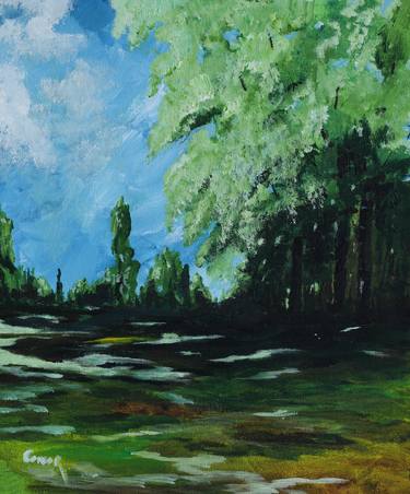 Original Impressionism Landscape Paintings by Conor murphy