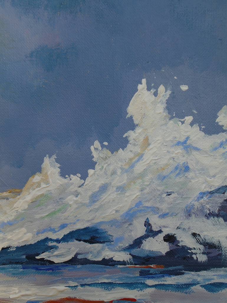 Original Impressionism Seascape Painting by Conor murphy