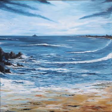 Original Impressionism Seascape Paintings by Conor murphy