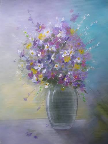 Original Classicism Home Paintings by Angela Boyko