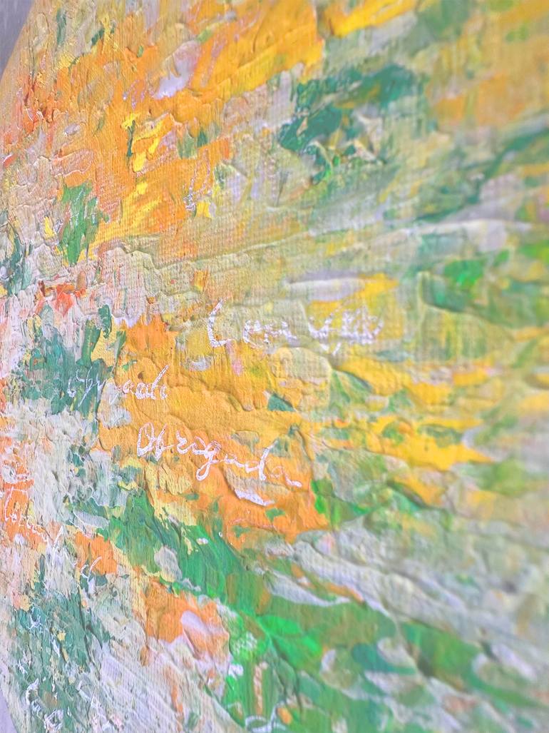 Original Abstract Mixed Media by Mikako Ikeshima