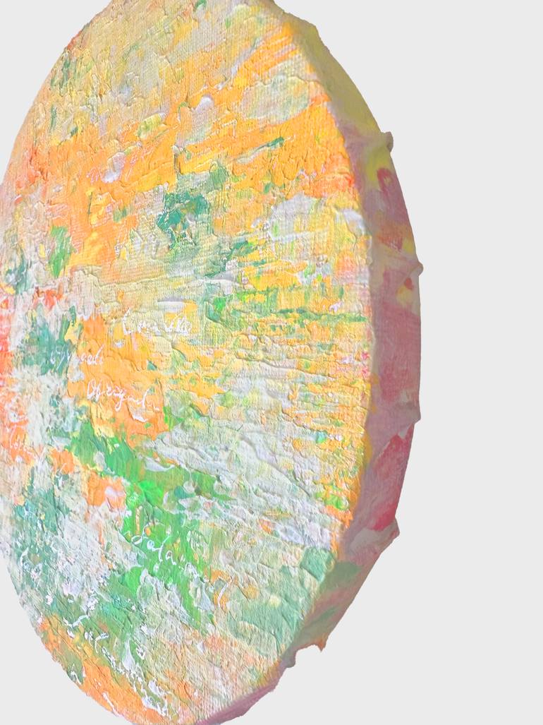 Original Abstract Mixed Media by Mikako Ikeshima