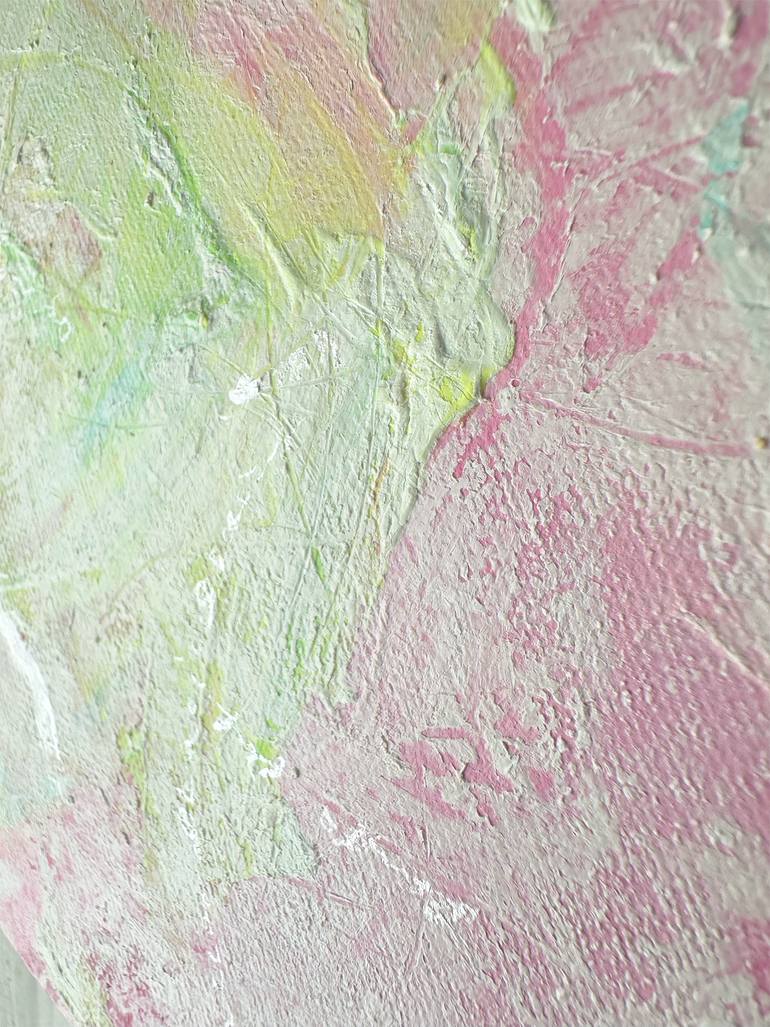 Original Abstract Mixed Media by Mikako Ikeshima