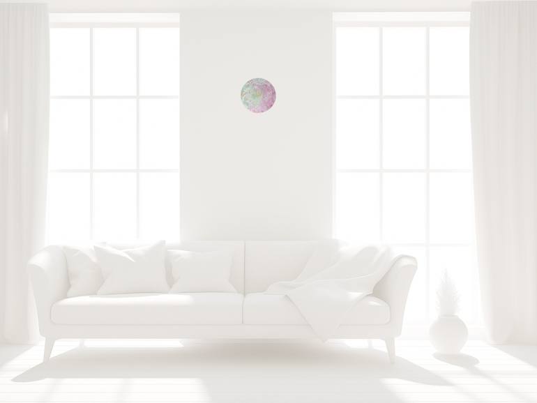 Original Abstract Mixed Media by Mikako Ikeshima