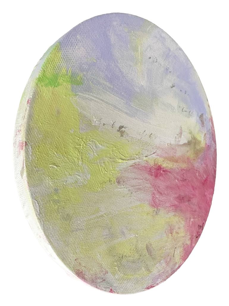 Original Abstract Mixed Media by Mikako Ikeshima