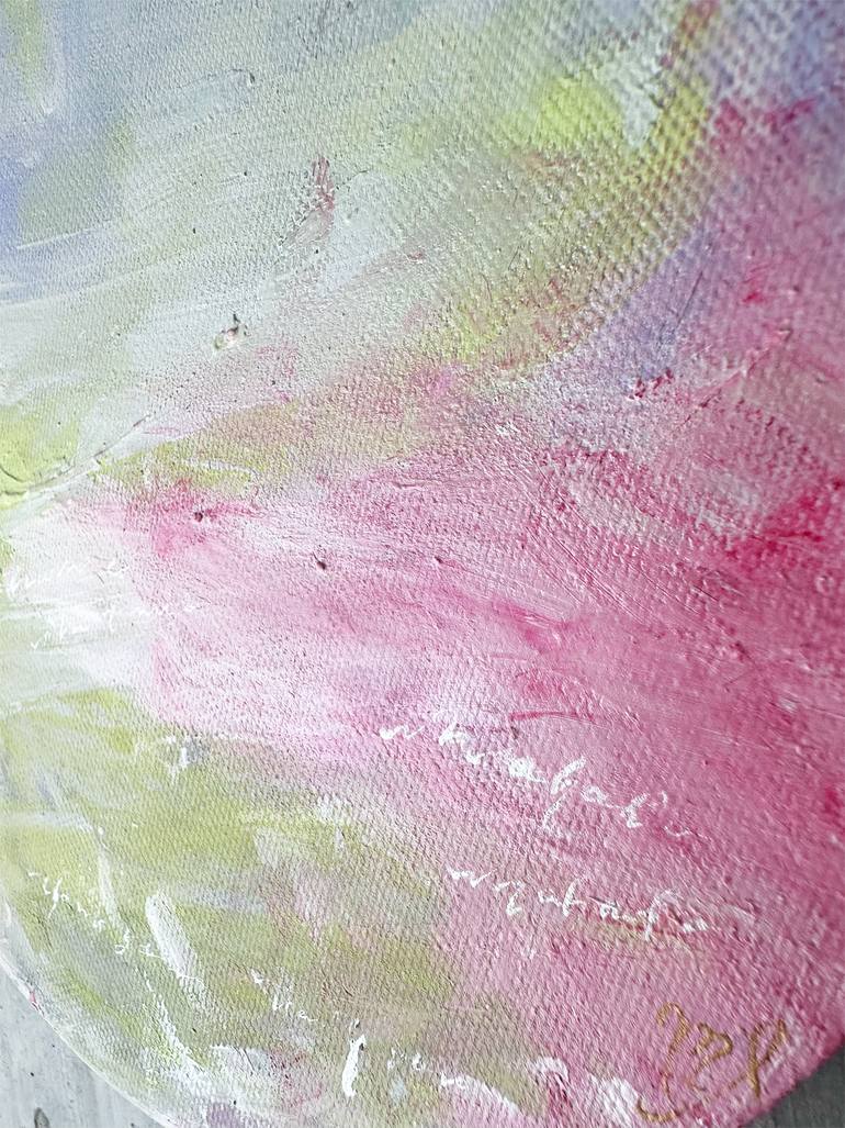 Original Abstract Mixed Media by Mikako Ikeshima
