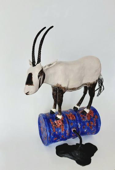 Original Conceptual Animal Sculpture by Andreas Motzeck