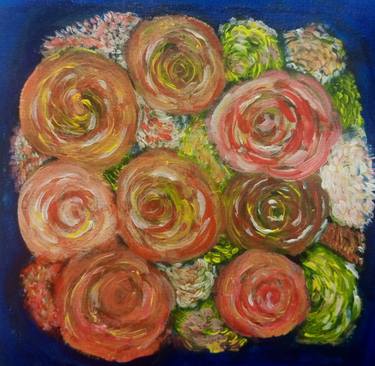 Print of Impressionism Floral Paintings by Ann Penuliad