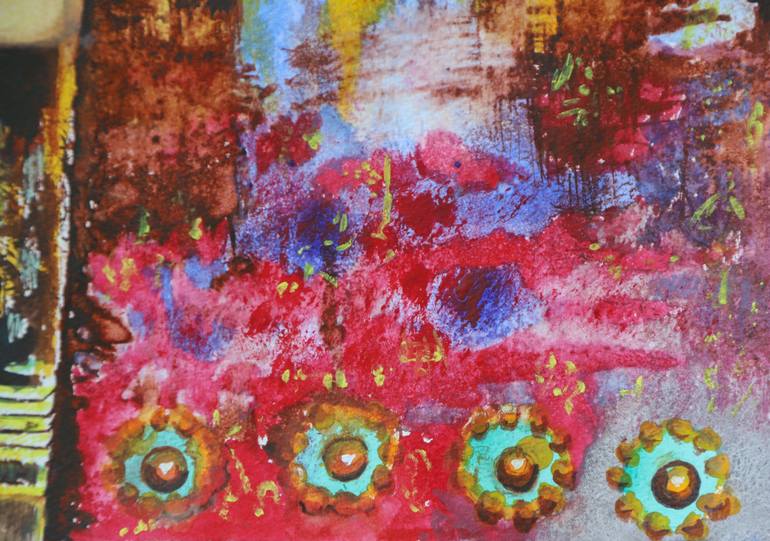 Original Documentary Home Painting by Magdalena Kalieva