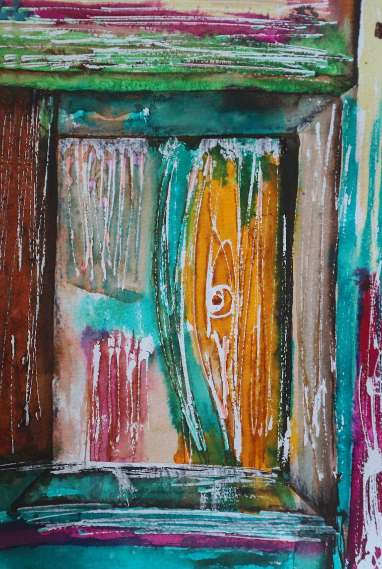 Original Expressionism Home Painting by Magdalena Kalieva