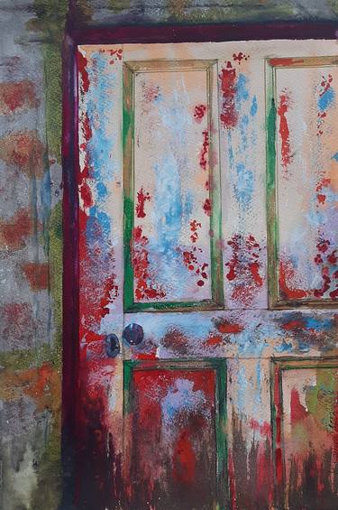 Print of Expressionism Home Paintings by Magdalena Kalieva