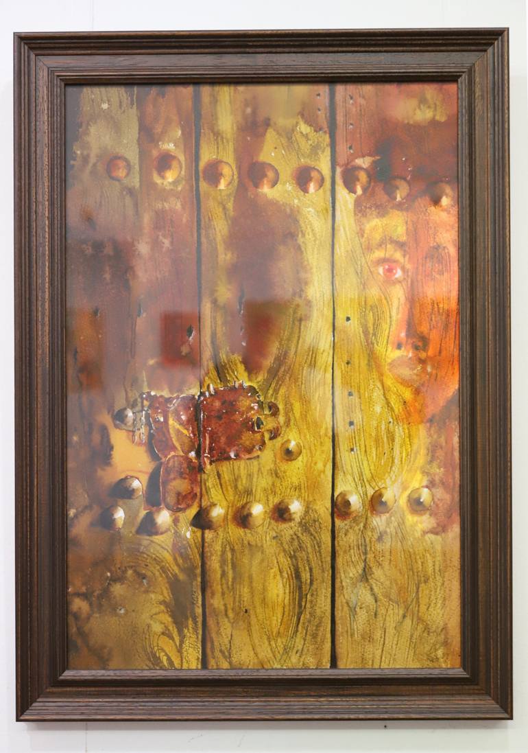 Original Expressionism Home Painting by Magdalena Kalieva