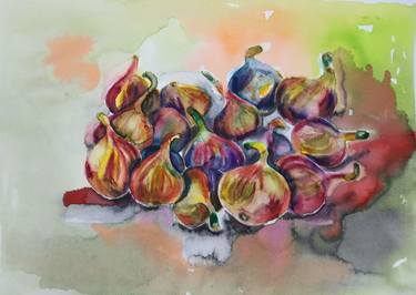 Print of Expressionism Still Life Paintings by Magdalena Kalieva