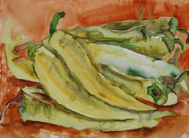 Original Fine Art Food Paintings by Magdalena Kalieva
