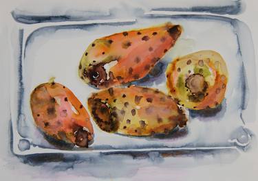 Original Food Paintings by Magdalena Kalieva