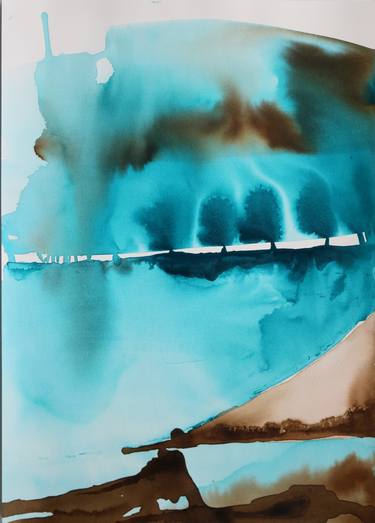 Print of Fine Art Abstract Paintings by Magdalena Kalieva