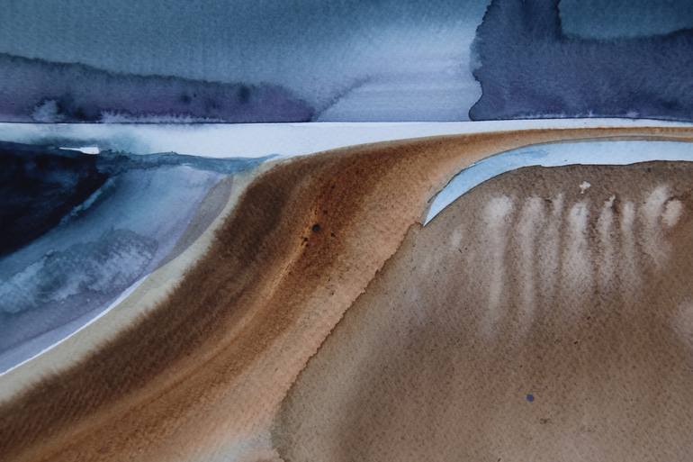 Original Fine Art Abstract Painting by Magdalena Kalieva