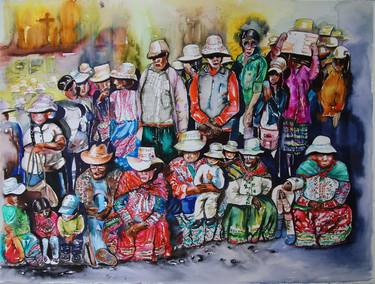 Print of Documentary People Paintings by Magdalena Kalieva