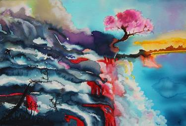 Original Expressionism Nature Paintings by Magdalena Kalieva