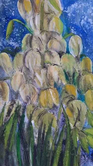 Print of Expressionism Garden Paintings by Magdalena Kalieva