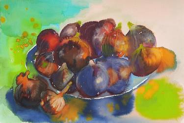 Print of Expressionism Still Life Paintings by Magdalena Kalieva