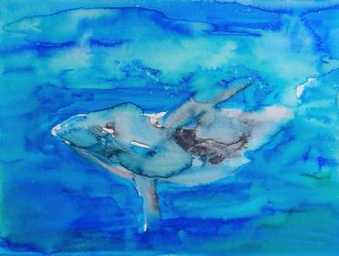Print of Fish Paintings by Magdalena Kalieva