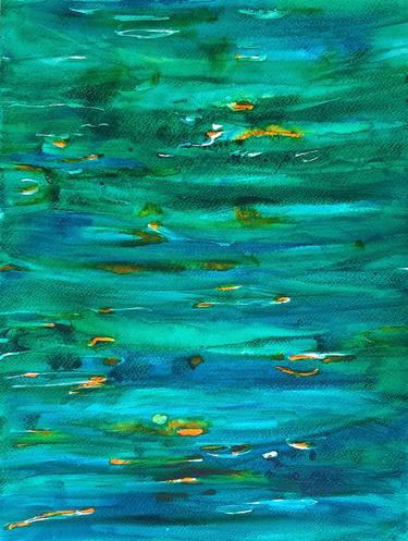Print of Impressionism Seascape Paintings by Magdalena Kalieva