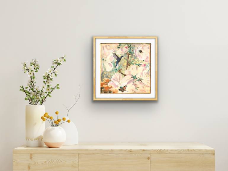 Original Symbolism Nature Mixed Media by Mariel Sol