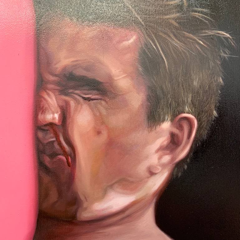 Original Figurative Pop Culture/Celebrity Painting by Russell Oliver