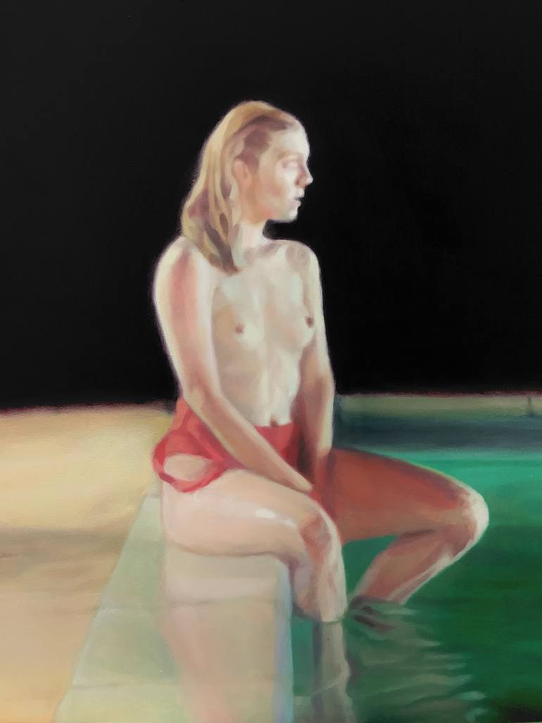 Original Realism Body Painting by Russell Oliver