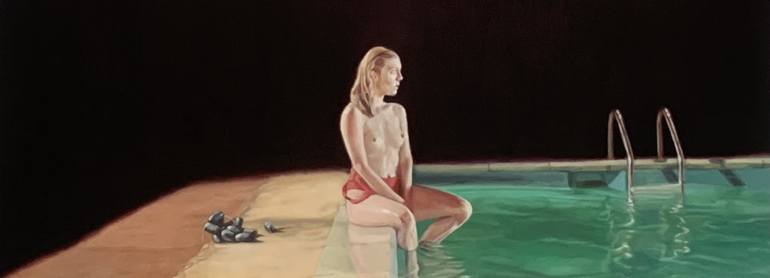 Original Realism Body Painting by Russell Oliver