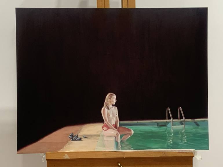 Original Realism Body Painting by Russell Oliver