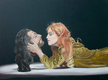 Original Classical mythology Paintings by Russell Oliver
