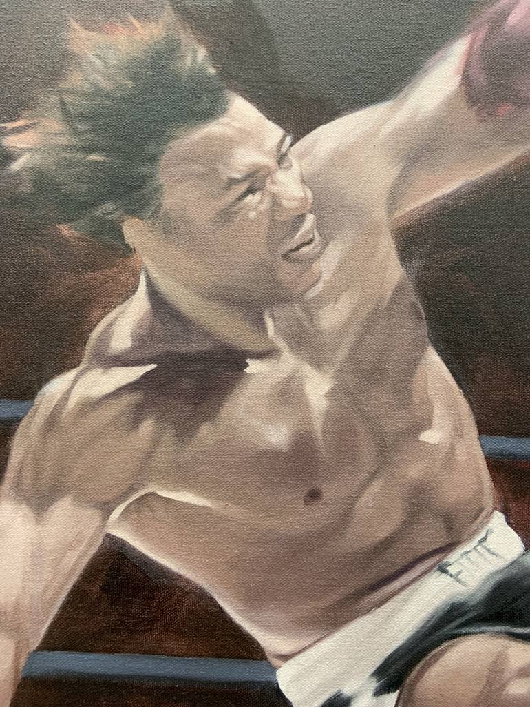 Original Realism Sport Painting by Russell Oliver