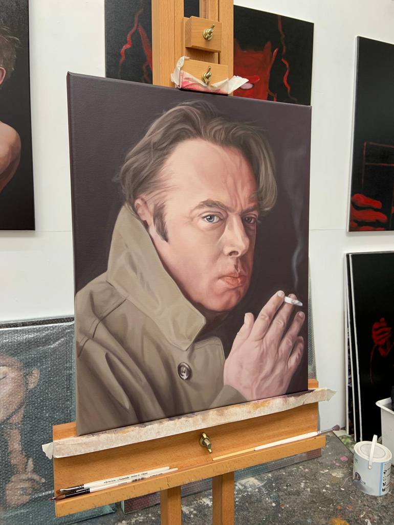 Original Figurative People Painting by Russell Oliver