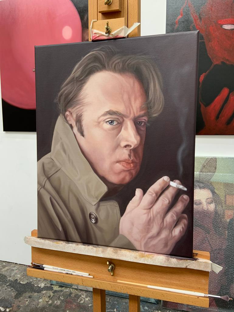 Original Figurative People Painting by Russell Oliver