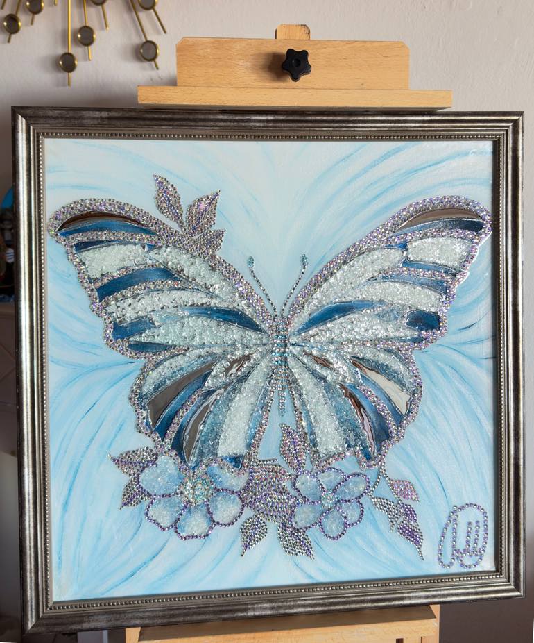 Original Art Deco Animal Mixed Media by Maryna Daar