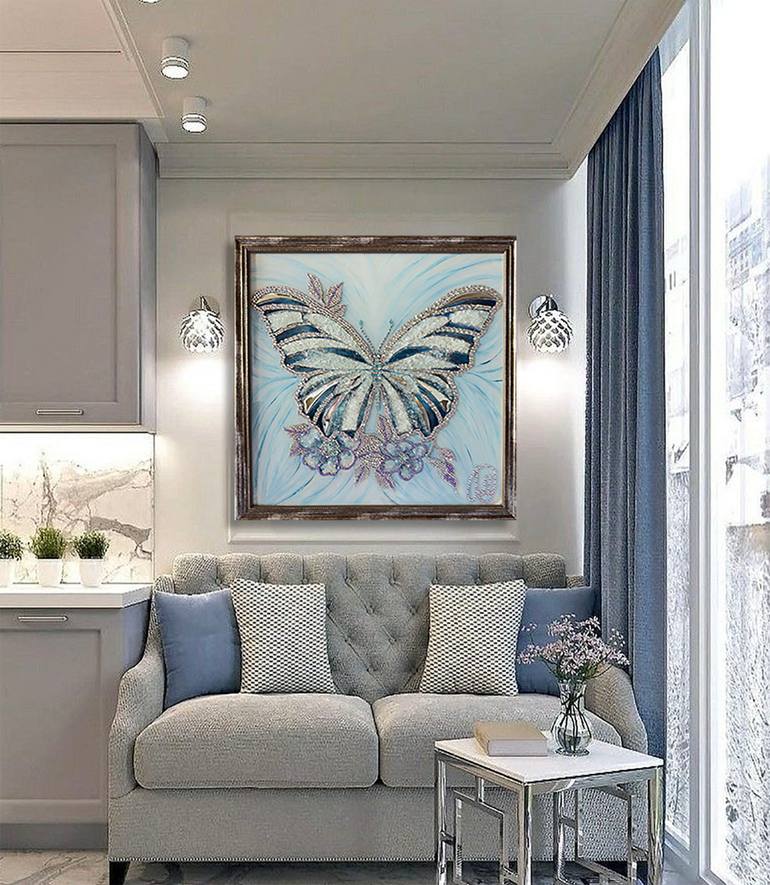 Original Art Deco Animal Mixed Media by Maryna Daar