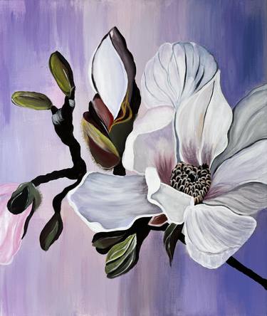 Original Figurative Botanic Painting by Maryna Daar