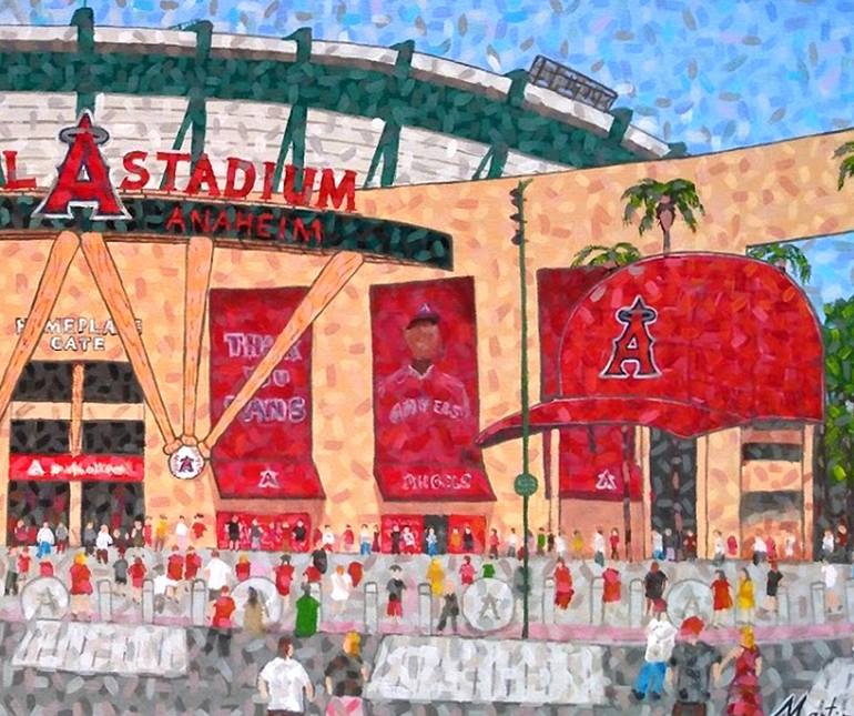 Original Impressionism Sports Painting by Martin Ross