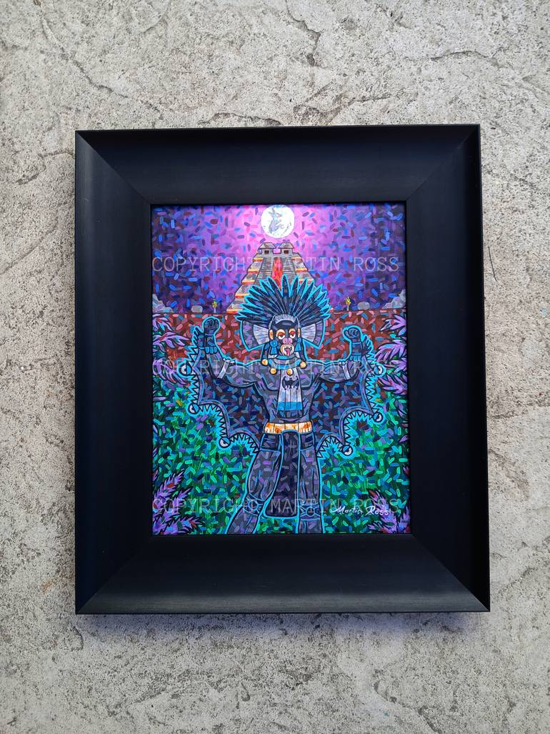 Original Impressionism Classical Mythology Painting by Martin Ross