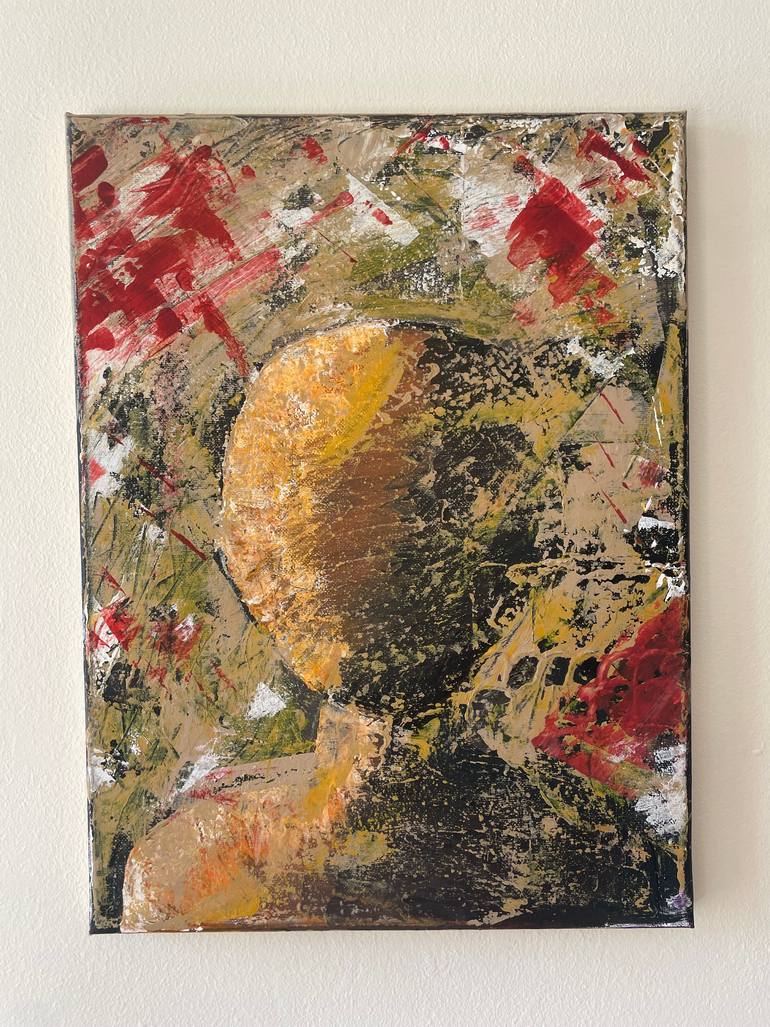 Original Figurative Abstract Painting by Polaris  Art