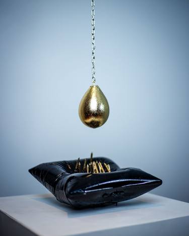 Original Abstract Expressionism Abstract Sculpture by Florent Duchesne