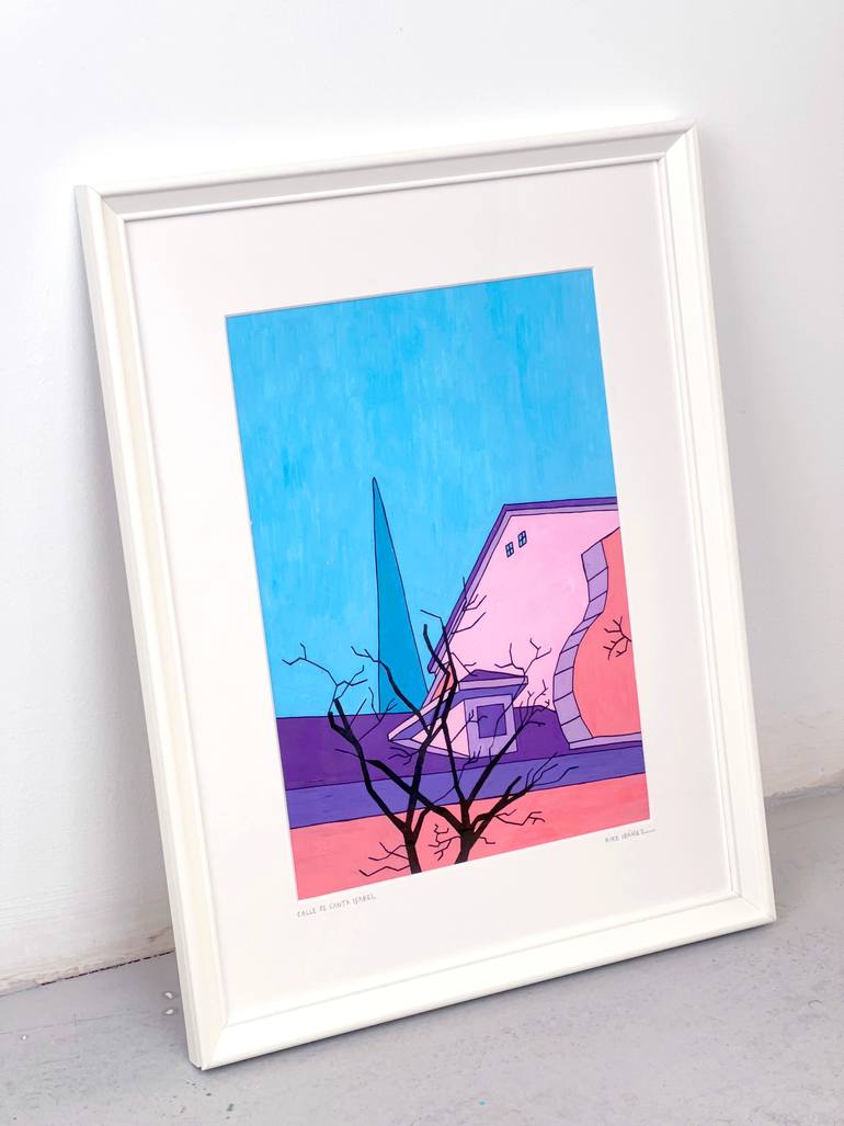 Original Realism Architecture Drawing by Kike Ibáñez