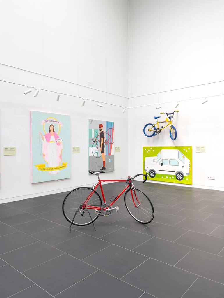 Original Contemporary Sports Painting by Kike Ibáñez