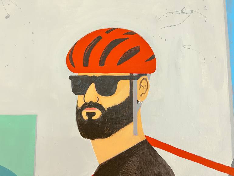 Original Contemporary Sports Painting by Kike Ibáñez